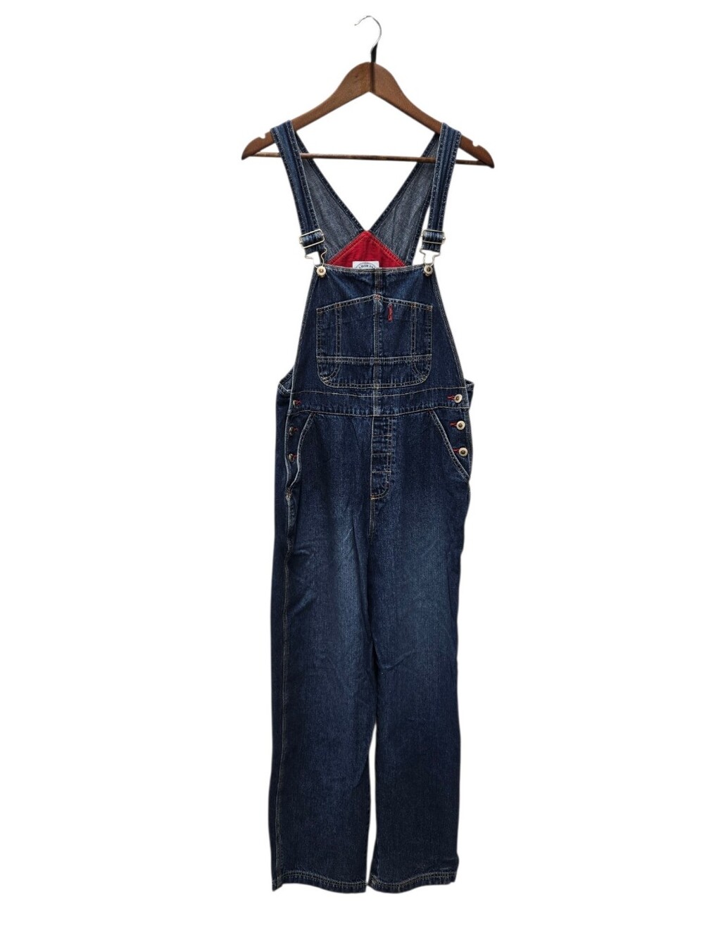 Vintage 90s Carolina Blues Denim Carpenter Style Overalls